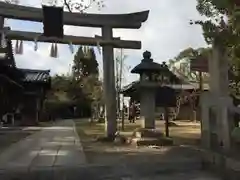 新熊野神社の鳥居