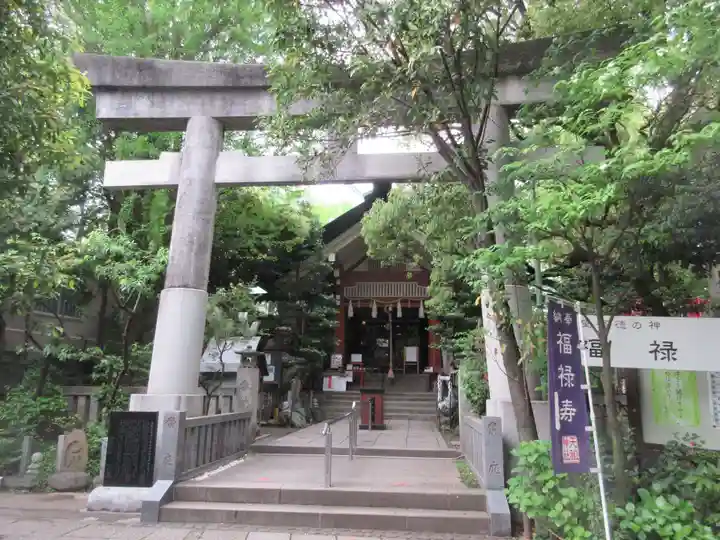 江東天祖神社の鳥居