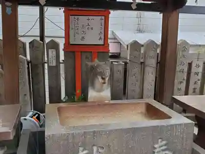 松尾稲荷神社の手水舎