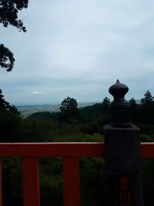 太平山神社の景色