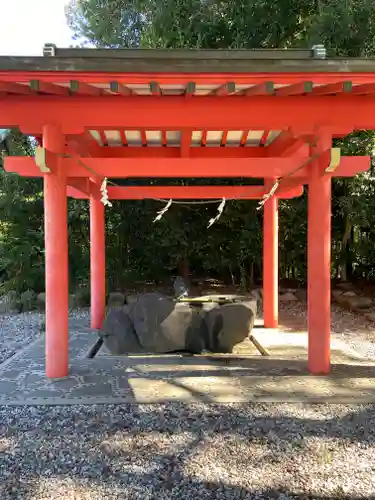 豊藤稲荷神社の手水舎