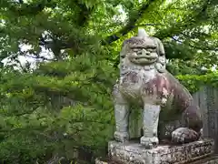 田村神社の狛犬