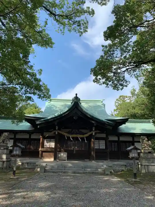 坂手神社の本殿・本堂