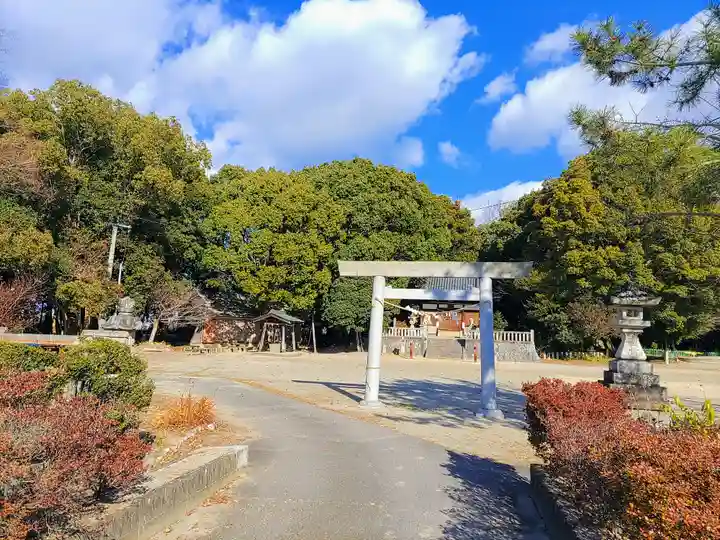 内外神明社の自然