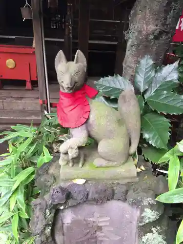 花園稲荷神社の狛犬