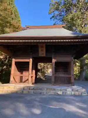 普門寺(切り絵御朱印発祥の寺)の山門・神門