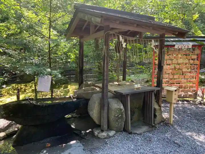 野宮神社の手水舎