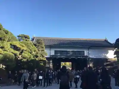 大嘗宮の山門・神門
