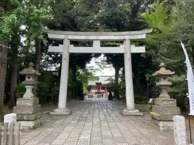 武蔵野八幡宮の鳥居