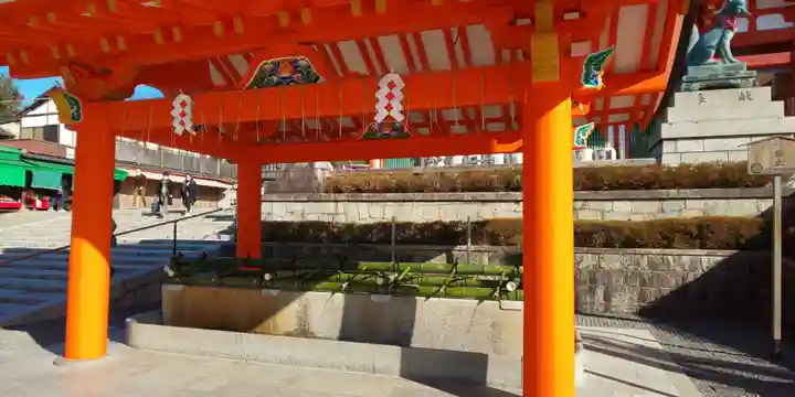 伏見稲荷大社の手水舎