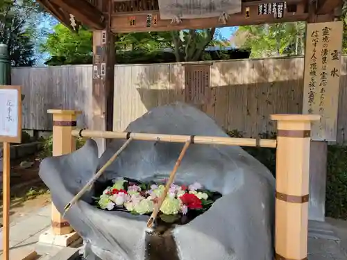 盛岡八幡宮の手水