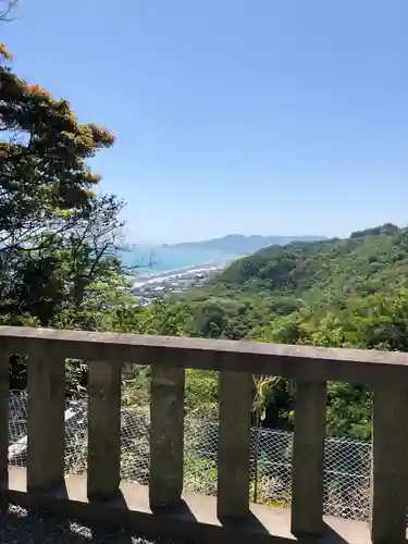 久能山東照宮の景色