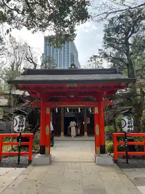 愛宕神社の山門・神門