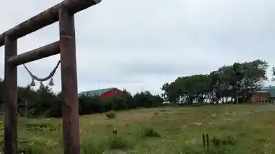 北里神社の庭園