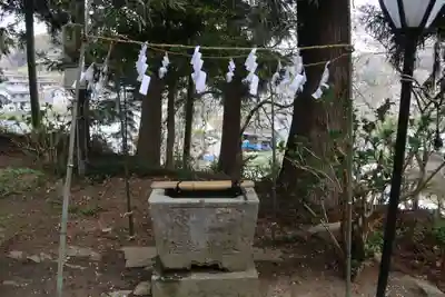 八幡神社の手水舎