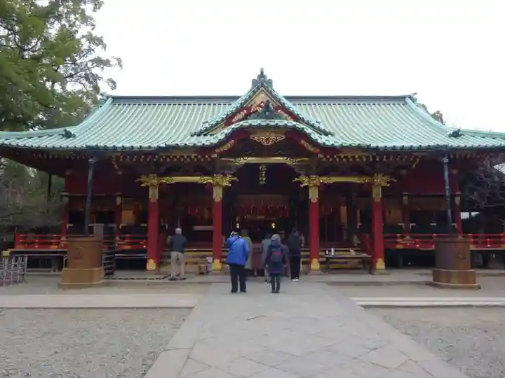 根津神社の本殿・本堂