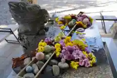 滑川神社 - 仕事と子どもの守り神の手水