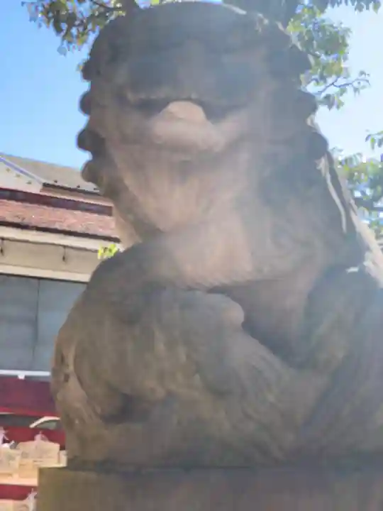 皆中稲荷神社の狛犬