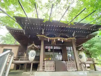 弥生神社の本殿・本堂