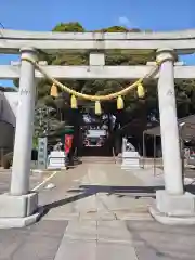 金ヶ作熊野神社の鳥居