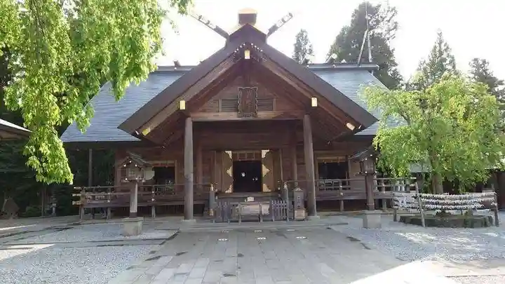 開成山大神宮の本殿・本堂