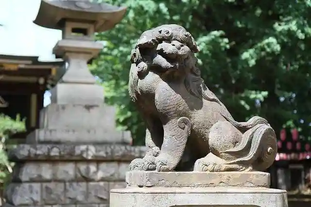 諏訪神社の狛犬