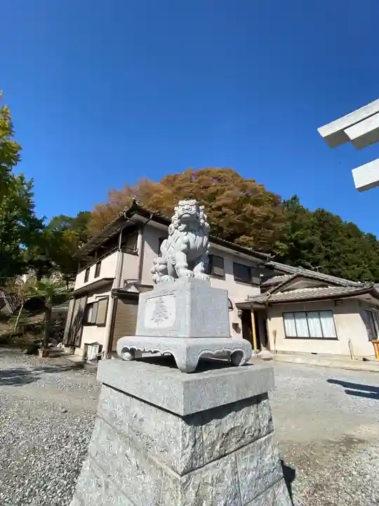 浅間神社の狛犬