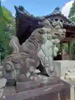 岩作御嶽山(御嶽神社)の狛犬