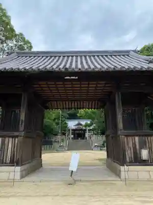 松帆神社の山門・神門
