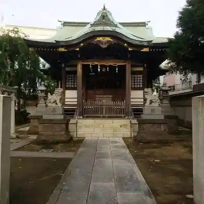 綾瀬神社の本殿・本堂