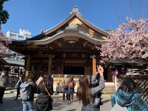 湯島天満宮の本殿・本堂