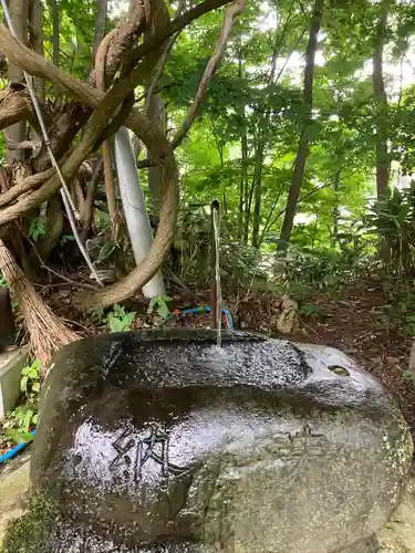 定山渓神社の手水