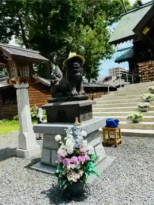 札幌諏訪神社の狛犬