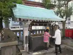 椙森神社の手水