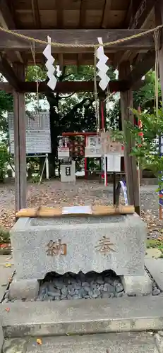 鹿島神社の手水舎