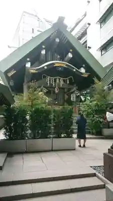 築土神社の本殿・本堂