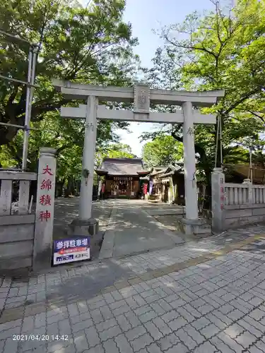 清瀧神社の鳥居