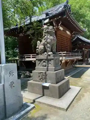 牛嶋神社の狛犬