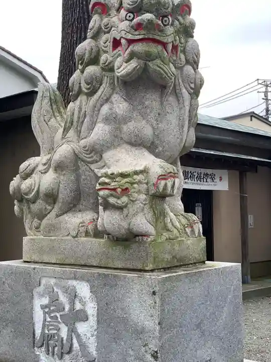 相模原氷川神社の狛犬