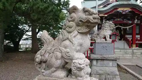 熊野神社の狛犬