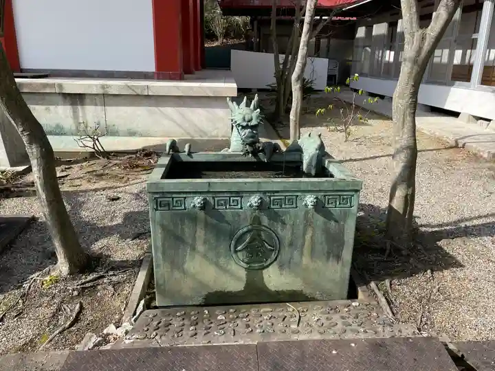 雷聲寺の手水舎