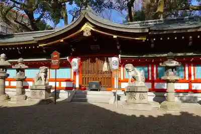 杭全神社の本殿・本堂