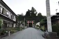 河口浅間神社の鳥居