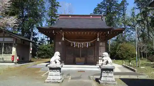 下溝八幡宮の本殿・本堂