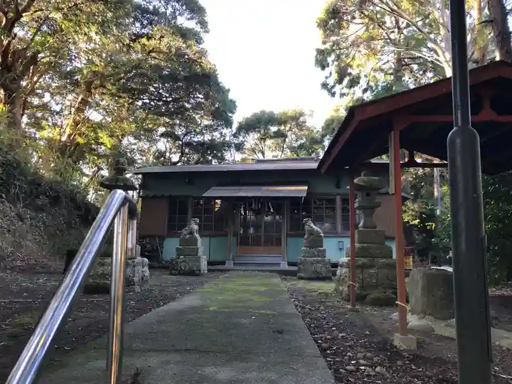奥野神社の本殿・本堂