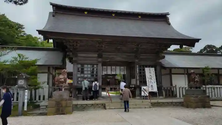 大洗磯前神社の山門・神門