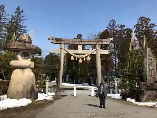 越中一宮 髙瀬神社の鳥居