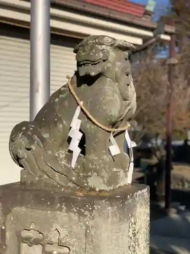 大沼神社の狛犬