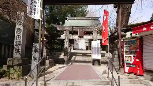 櫛田神社の鳥居