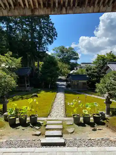 大原寺勝林院の庭園